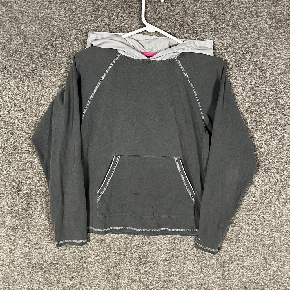 Patagonia Hoodie Womens Small Gray Organicโ Cotton Lightweight Pullover Top